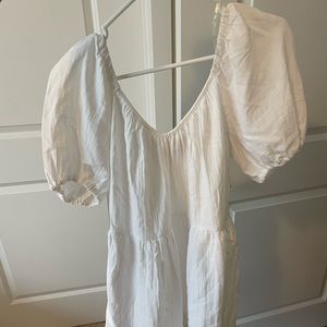 White A new day tiered dress size small
